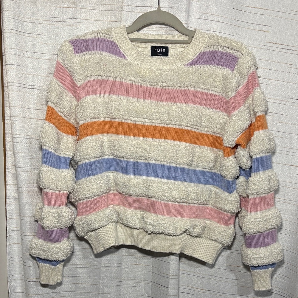 Fate Women's Multicolor Striped Sweater